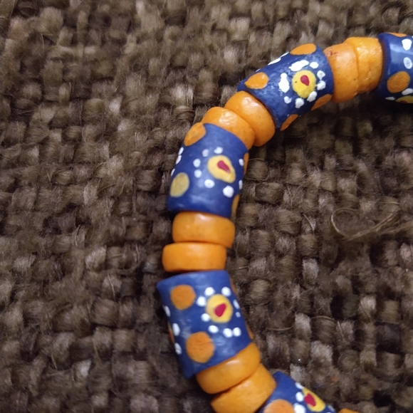 Krobo bead bracelet from Africa - Picture 3 of 4